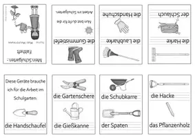 Vorschau - Arbeitsblätter - Fit für den Schulgarten: Kennenlernen der Schulgarten-Geräte - Seite 3