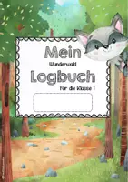 Vorschau - Arbeitsblätter - Logbuch Waschbär für Klasse 1 - NRW Version teilw. editierbar - Seite 2