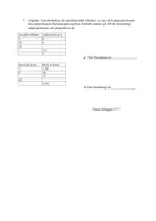 Vorschau - Test - Klassenarbeit für den E-Kurs: Zuordnungen und Kommutativgesetz - Seite 1