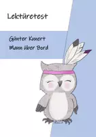 Vorschau - Test - Lesetest / Lektürekontrolle: Günter Kunert "Mann über Bord" - Deckblatt