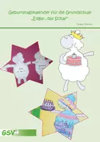 Vorschau - Mal- und Bastelvorlagen - Geburtstagskalender "Edgar, das Schaf" - Schafklasse - Deckblatt