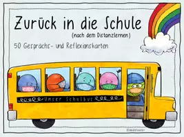 Vorschau - Spiele - Zurück in die Schule - 50 Gesprächskarten (Distanzlernen) - Seite 2