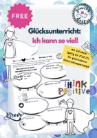 Vorschau - Arbeitsblätter - Glücksunterricht: Ich kann so viel! - Deckblatt