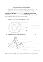 Vorschau - Arbeitsblätter - Vulkan und Erdschichten - Wissenstest und 2 Bilder - Seite 1