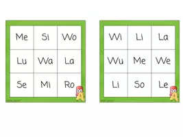 Vorschau - Spiele - Silben lesen I 24 Bingos I Silbenbingos - Seite 2