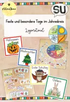 Vorschau - Bildkarten - Feste und besondere Tage im Jahreskreis - BUNT - Deckblatt