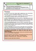 Vorschau - Arbeitsblätter - Arbeitsmaterial "das" oder "dass" - Rechtschreibung - Seite 1