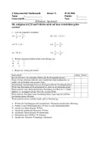 Vorschau - Test - Klassenarbeit: Gemischte Aufgaben zu Zuordnungen - Deckblatt