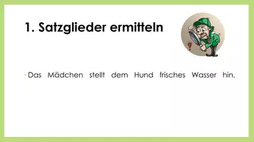 Vorschau - Präsentationen/Tafelbilder - Objekt (Dativobjekt, Akkusativobjekt und Präpositionalobjekt) - Seite 3