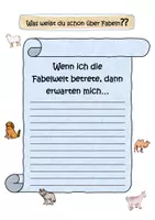Vorschau - Stundenentwürfe - Materialpaket FABELN - Deckblatt