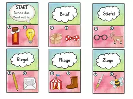 Vorschau - Spiele - Lesespiel/Lesedomino „Wörter mit ie“ - Seite 3