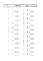 Vorschau - Arbeitsblätter - Vertretungsunterricht Mathe - Kleines 1x1-Aufgaben (Mal und Geteilt) - Seite 1