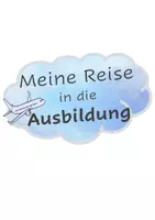 Vorschau - Bildkarten - Meine Reise in die Ausbildung! Mittelschullehrerin - Deckblatt
