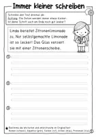 Vorschau - Arbeitsblätter - Schönschreibheft Sommer (Schönschrift, Schreibschrift) - Seite 3