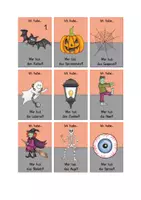 Vorschau - Spiele - Lesespiel Halloween - Seite 1