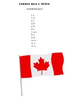 Vorschau - Arbeitsblätter - Quiz: How well do you know Canada? / Wie gut kennen Sie Kanada? - Seite 1