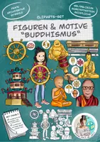 Vorschau - selbst erstellte Cliparts/Grafiken - XL-Cliparts-Paket "Weltreligionen" / Islam, Judentum, Christentum, Hinduismus, Buddhismus - Seite 1