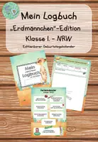 Vorschau - Arbeitsblätter - Logbuch Erdmännchen Klasse 1 - NRW - Deckblatt