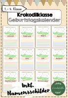 Vorschau - Fördermaterial/Inklusion - Krokodilklasse Materialpaket - Seite 1