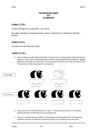 Vorschau - Arbeitsblätter - Test Vererbung/Genetik (Mendelsche Regeln, Grundbegriffe) - Deckblatt