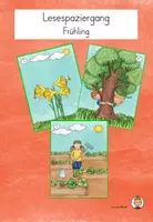 Vorschau - Arbeitsblätter - Lesespaziergang Frühling - Deckblatt