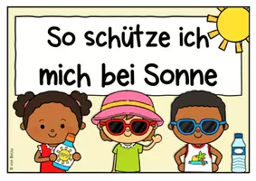 Vorschau - Poster - Schutz bei Sonne Klasse 2-4 (Sommer, Belehrung) - Seite 2