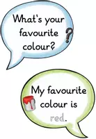 Vorschau - Poster - Colours (1.-2. Klasse): Tafelmaterial Sprechblasen / speech bubbles - Seite 3