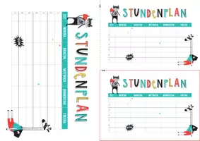 Vorschau - Anderer Materialtyp - Stundenplan // PDF // Word-Datei - Seite 3
