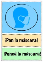 Vorschau - Poster - Bild-/Vokabelkarten "IMPERATIVOS" (Corona-Edition) - Seite 1