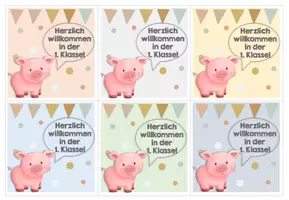 Vorschau - Fördermaterial/Inklusion - Schweinchenklasse Materialpaket - Seite 3