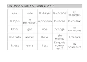 Vorschau - Spiele - Wörter gewinnen Dis Donc 5 unité 5 - Seite 3
