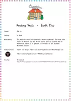 Vorschau - Arbeitsblätter - Environment / Earth Day: Reading Walk (Lesespaziergang) - Englisch - Kl. 3/4 - Seite 1