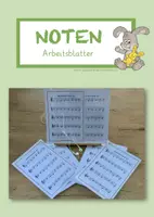 Vorschau - Arbeitsblätter - Welche Noten kennst du? - Deckblatt