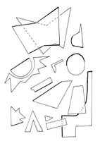 Vorschau - Mal- und Bastelvorlagen - Zeitungsleser - Collage - Seite 3