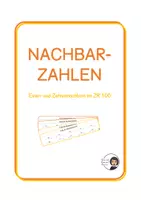 Vorschau - Stationenlernen - Nachbarzahlen: Einer- und Zehnernachbarn im ZR 100 - Deckblatt