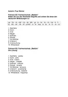 Vorschau - Arbeitsblätter - Polnisch B2 Fachvokabular Medizin - mit Lösung - Deckblatt
