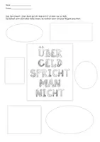 Vorschau - Stundenentwürfe - Geld in der Gesellschaft-Vorbereitung, AB & Lösung - Deckblatt