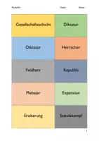 Vorschau - Unterrichtsreihen - Das Römische Reich unter Gaius Julius Caesar - Seite 1
