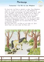 Vorschau - Aufgabenkarten - Fantasiereise - Ein Ritt mit dem Wildpferd - Seite 2