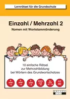 Vorschau - Arbeitsblätter - Materialpaket: 20 Lernrätsel zur Mehrzahlbildung (Grundwortschatz) - Seite 1
