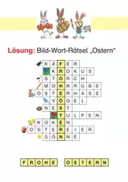 Vorschau - Arbeitsblätter - Bunter Rätselspaß mit Oster-Rätseln - Seite 2