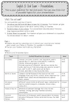 Vorschau - Anderer Materialtyp - Oral Exam Presentation Checkliste - Deckblatt