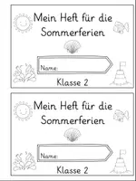 Vorschau - Arbeitsblätter - Heft für die Sommerferien (2. Klasse) - Seite 2
