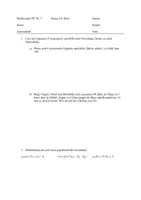 Vorschau - Arbeitsblätter - Textgleichungen und Produkte von Summen - Deckblatt