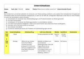 Vorschau - Stundenentwürfe - where do our clothes come from - globalisation journey of a jeans - Seite 2