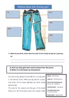 Vorschau - Stundenentwürfe - where do our clothes come from - globalisation journey of a jeans - Deckblatt