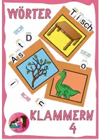 Vorschau - Stationenlernen - Erste Wörter klammern (T-D-Unterscheidung) - Deckblatt