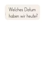 Vorschau - Präsentationen/Tafelbilder - Kalender - Tafelkalender - Klassenkalender (Deutsch & Englisch) - Seite 1