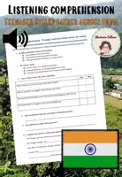 Vorschau - Arbeitsblätter - HV - Teenager cycled father across India - Deckblatt