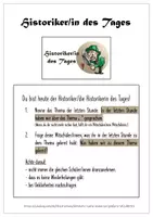 Vorschau - Poster - Historikerin/Historiker des Tages - Seite 1